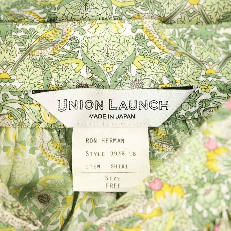 ユニオンランチ UNION LAUNCH ロンハーマン別注 リバティプリント