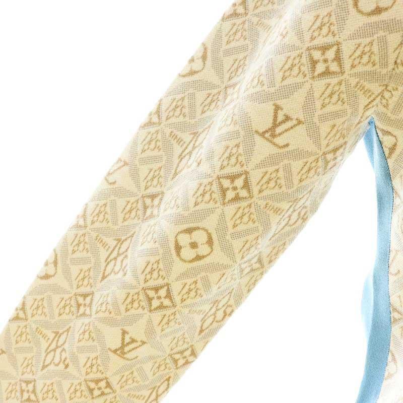 LOUIS VUITTON - ルイヴィトン 22SS モノグラム・コントラストトリム カーディガン S LOUIS VUITTON（ルイ・ヴィトン） LOUIS VUITTON 22SS モノグラム