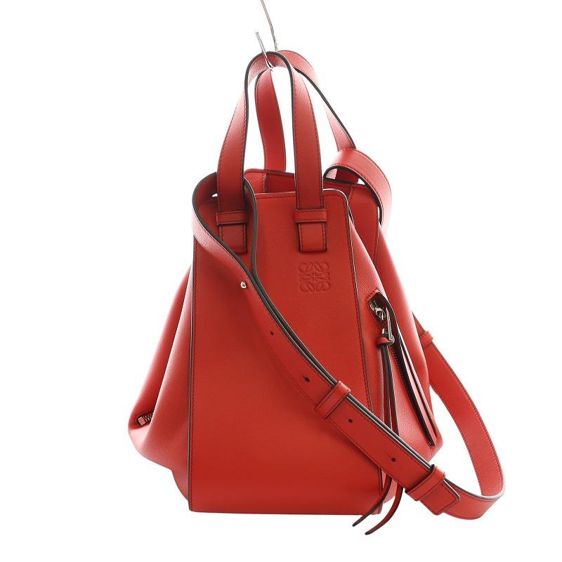LOEWE（ロエベ） LOEWE HAMMOCK RED ハンモック スモールバッグ ハンド 