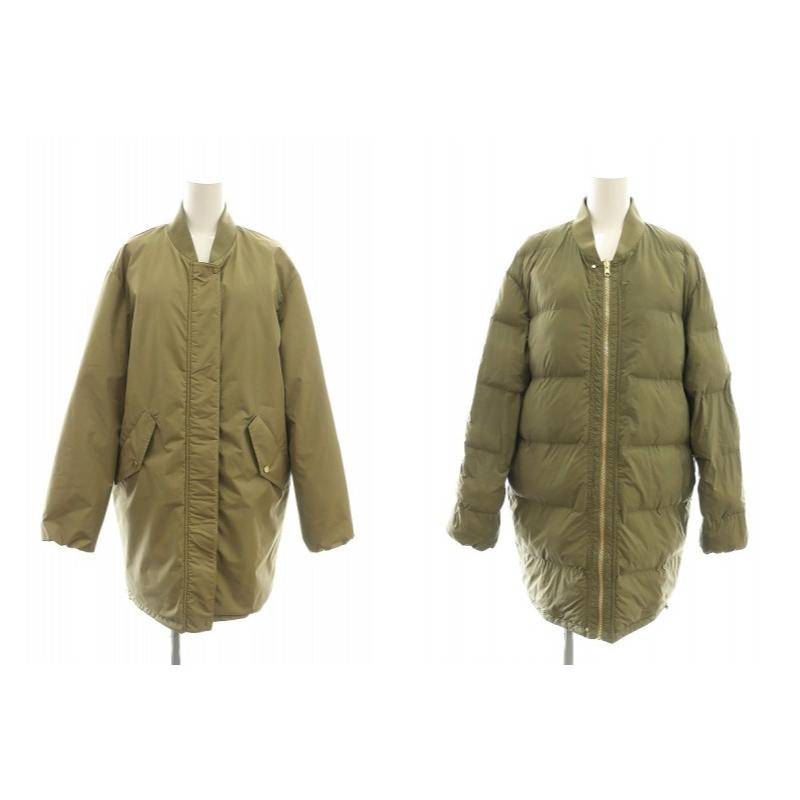 マカフィー MACPHEE トゥモローランド 中綿コート リバーシブル 36