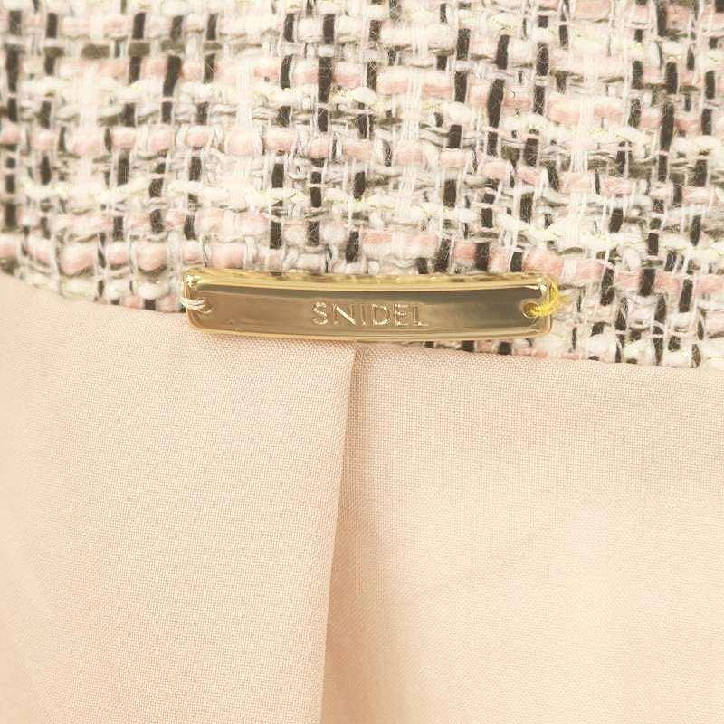 スナイデル　snidel ツイードクラシックジャケット SNIDEL (セール30%OFF&PT5) snidel / スナイデル クラッシック