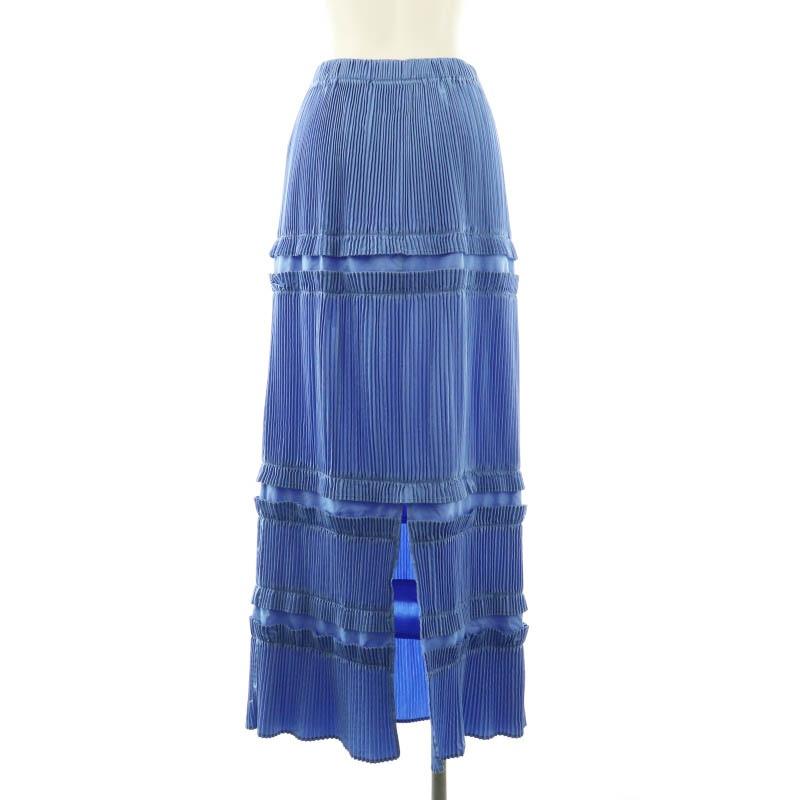 エンフォルド ENFOLD 25SS STRAIGHT PLEATS SKIRT プリーツタイト