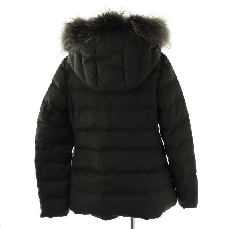 【美品】TATRAS 黒 ラクーンファーフード付きダウンジャケット　（売り切り） 楽天市場】TATRAS タトラス ダウンジャケット ミドル丈 OLSAVA