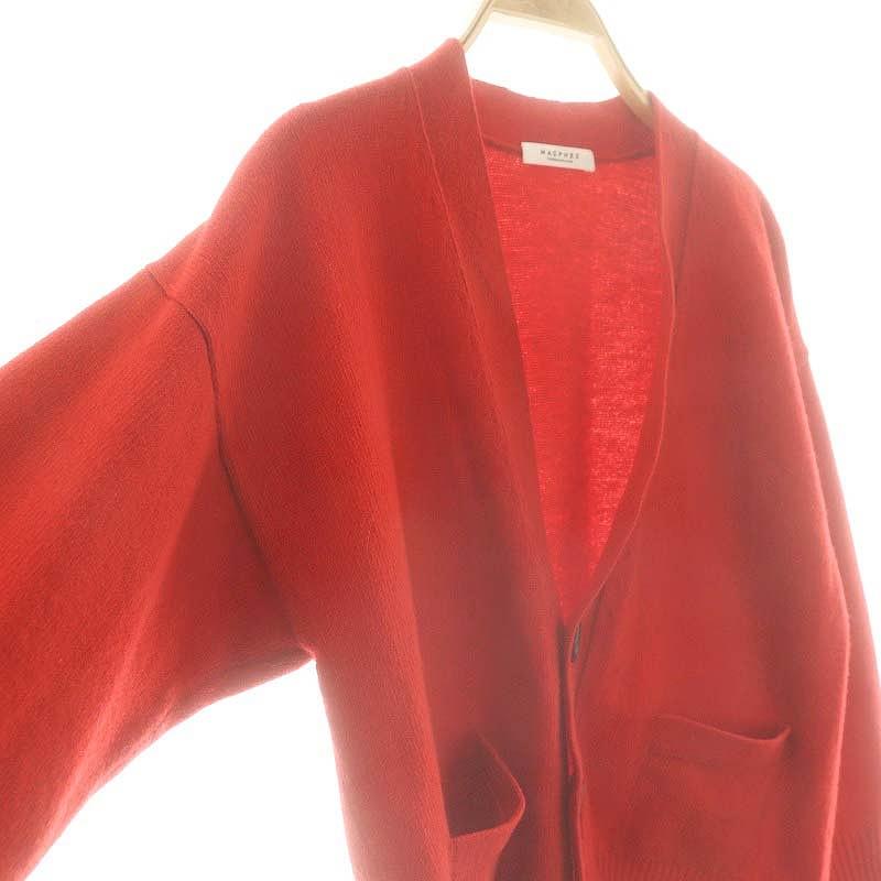 マカフィー MACPHEE トゥモローランド 23AW NZ LAMB 9G Vネック