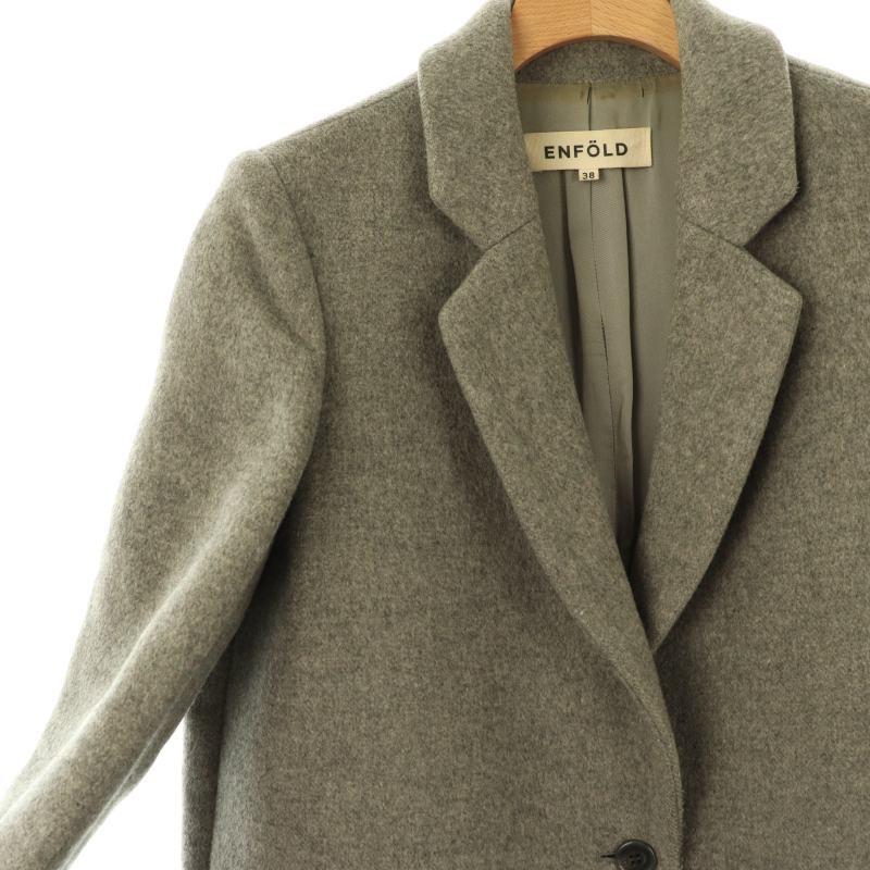エンフォルド ENFOLD ライトメルトンテーラーコート チェスターコート
