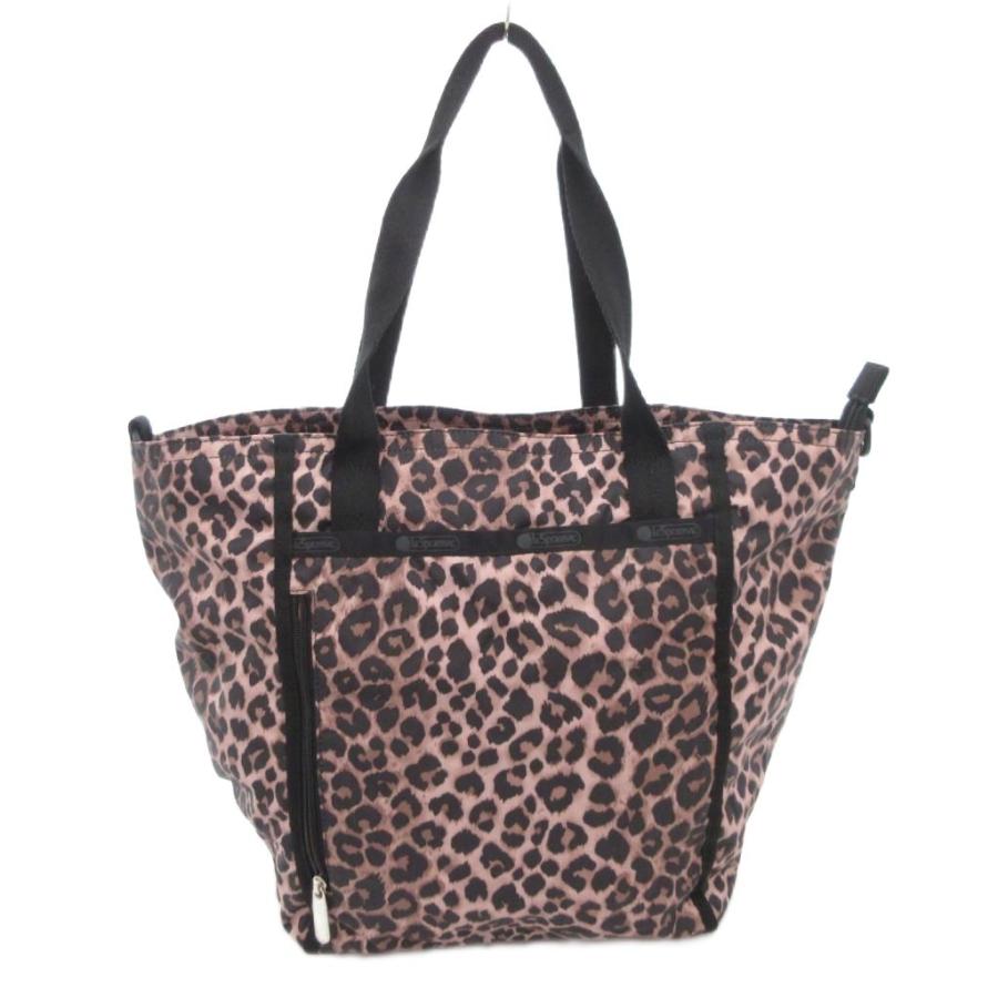 LeSportsac（レスポートサック） 美品 トートバッグ レオパード柄 
