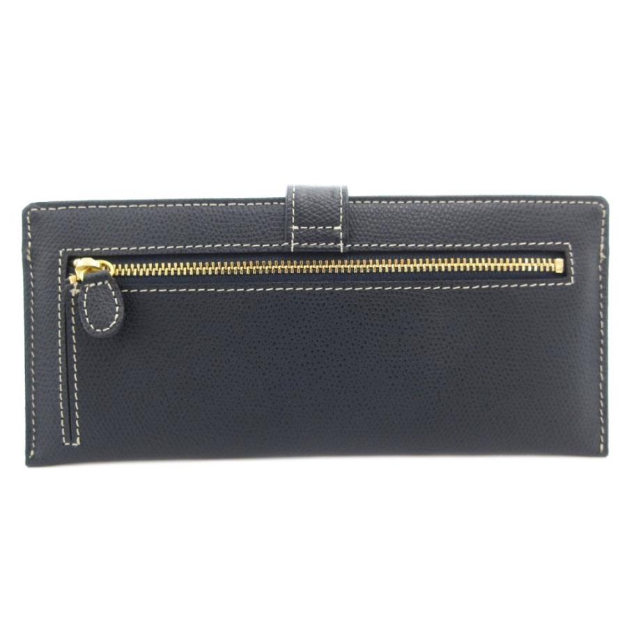 Kitamura（キタムラ） 美品 ホックデザイン長財布 ウォレット ロゴ 