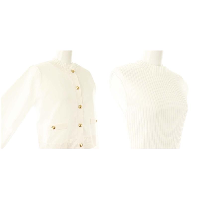 ジャスグリッティー JUSGLITTY 23SS 金ボタンカーデアンサンブル