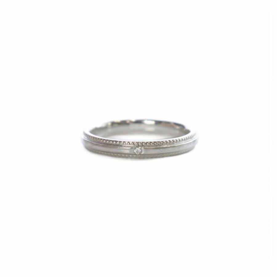 スタージュエリー STAR JEWELRY 指輪 Pt950 ダイヤ0.01ct リング 9号