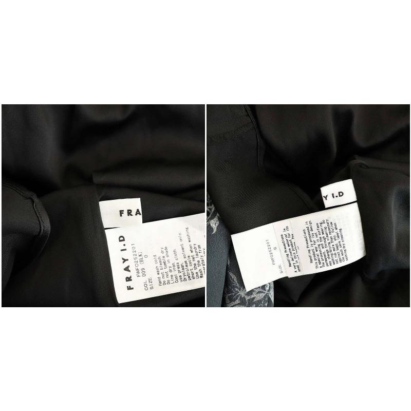 フレイアイディー FRAY I.D 25SS ギャザーフラワーワンピース