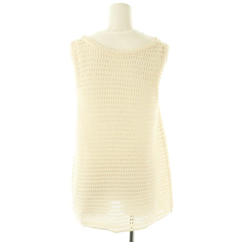 未使用品 ミラオーウェン Mila Owen 25SS クロシェカットレイヤード 