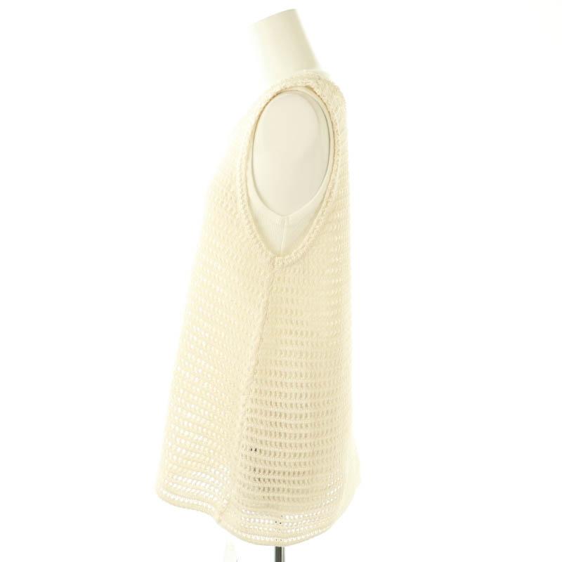 未使用品 ミラオーウェン Mila Owen 25SS クロシェカットレイヤード 