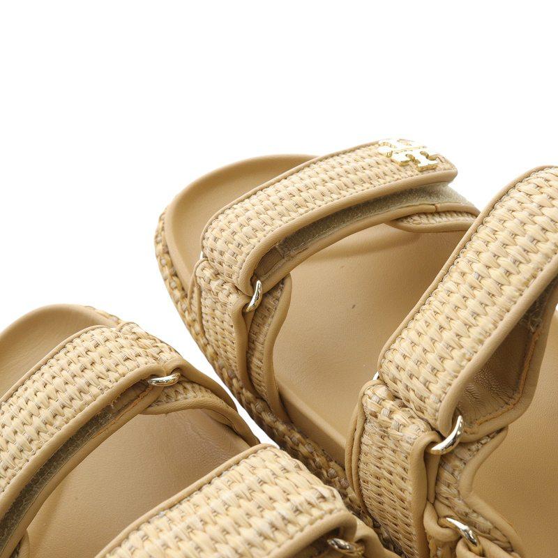 新品◆TORY BURCH クロスストラップサンダル 楽天市場】トリーバーチ サンダル 靴 レディース トング ミラー