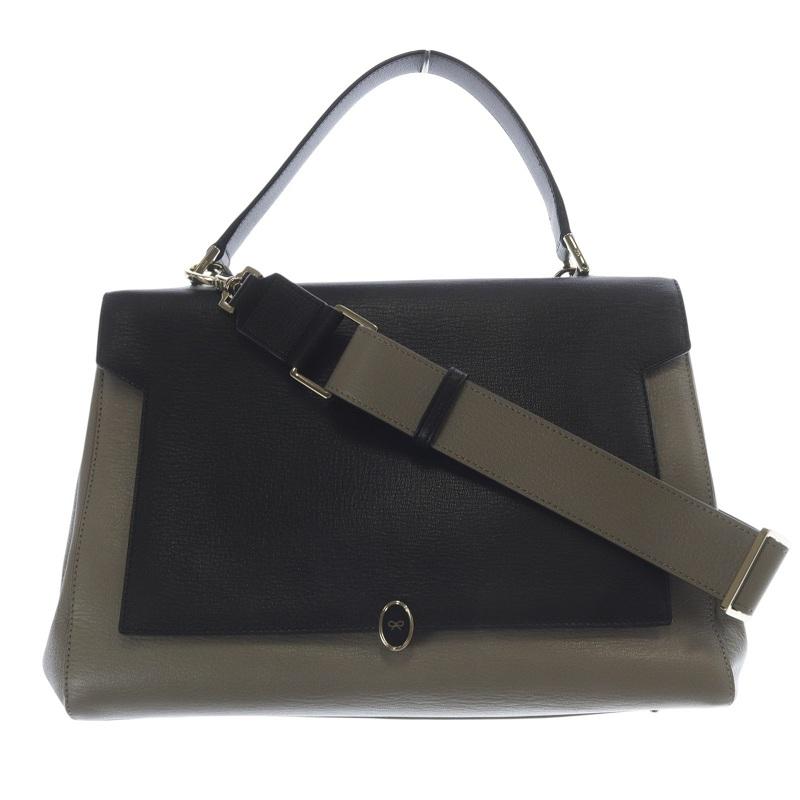 アニヤハインドマーチ ANYA HINDMARCH BATHURST レザー 2WAYバッグ 