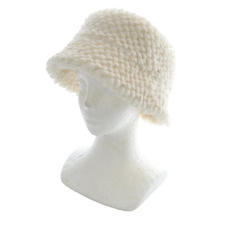 ハーリップトゥ Her lip to Cutting Faux Fur Bucket Hat ハット