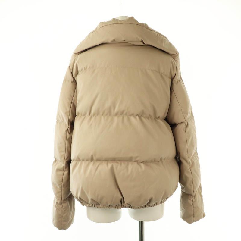 ヘルノ HERNO ボンバージャケット ダウン ジップアップ 42 ベージュ