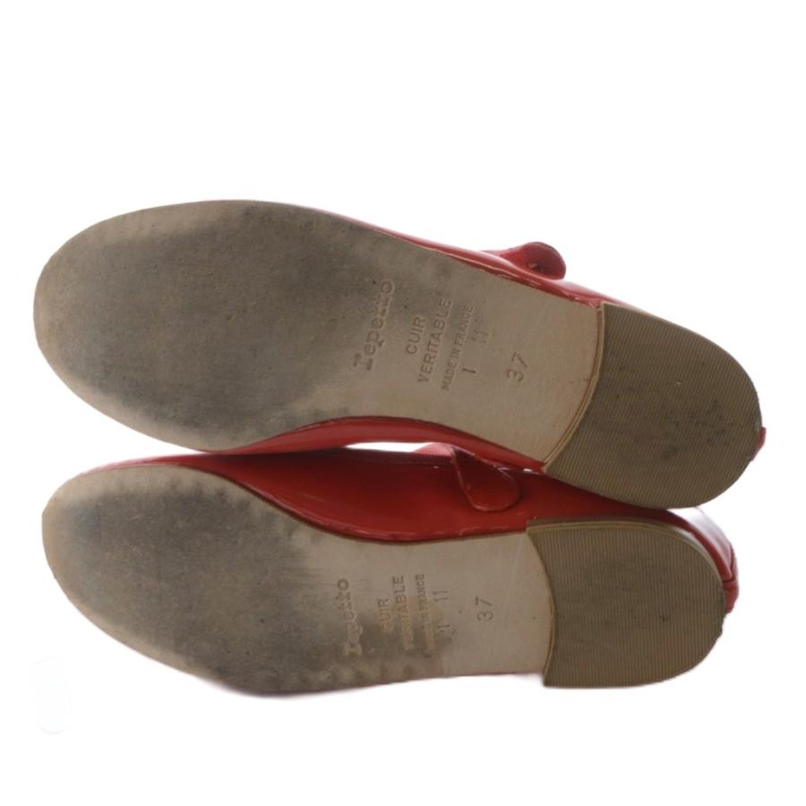 Lepetto CUIR VERITABLE バレエシューズ レペット 赤 repetto レペット