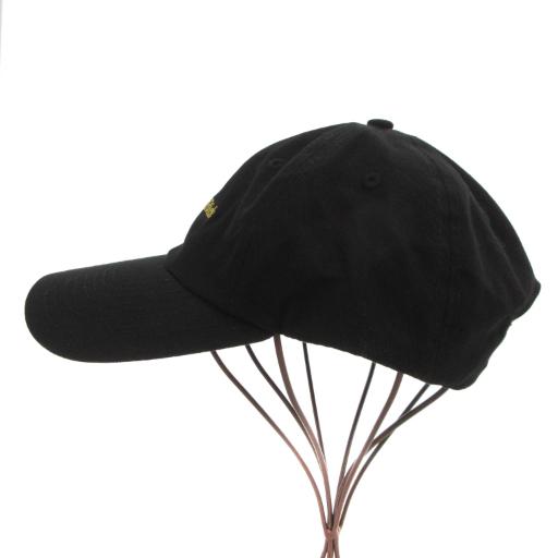 sporty&rich キャップ　ブラック Sporty & Rich(スポーティーアンドリッチ) キャップ(レディース