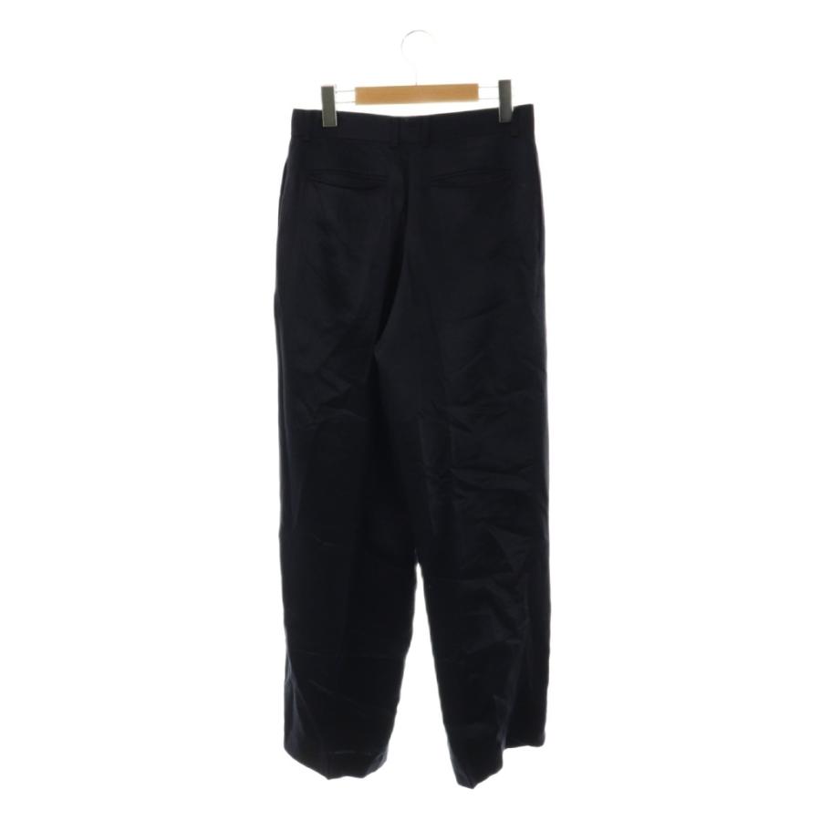 gypsohila パンツ 36 ブラック ジプソフィア Gypsohila Glossy Pants パンツ テーパード タック 36