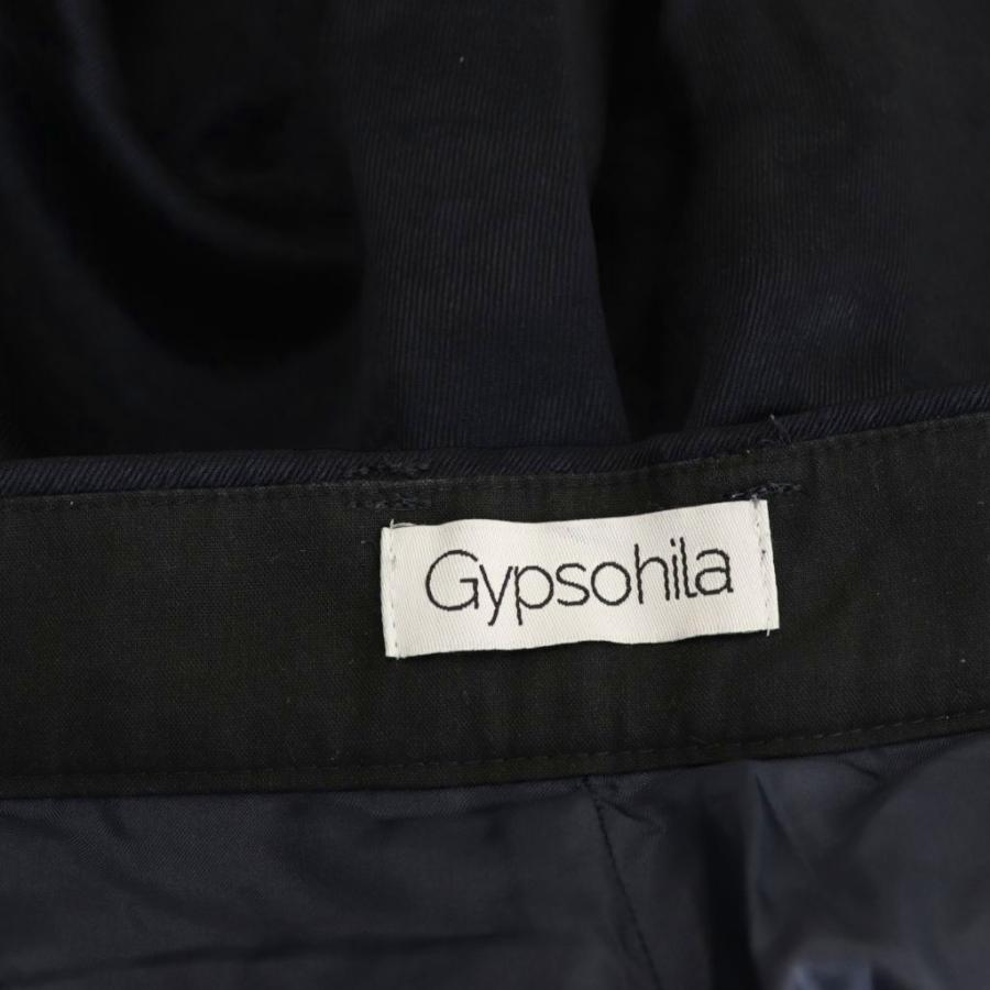 ジプソフィア Gypsohila Glossy Pants パンツ テーパード タック 36