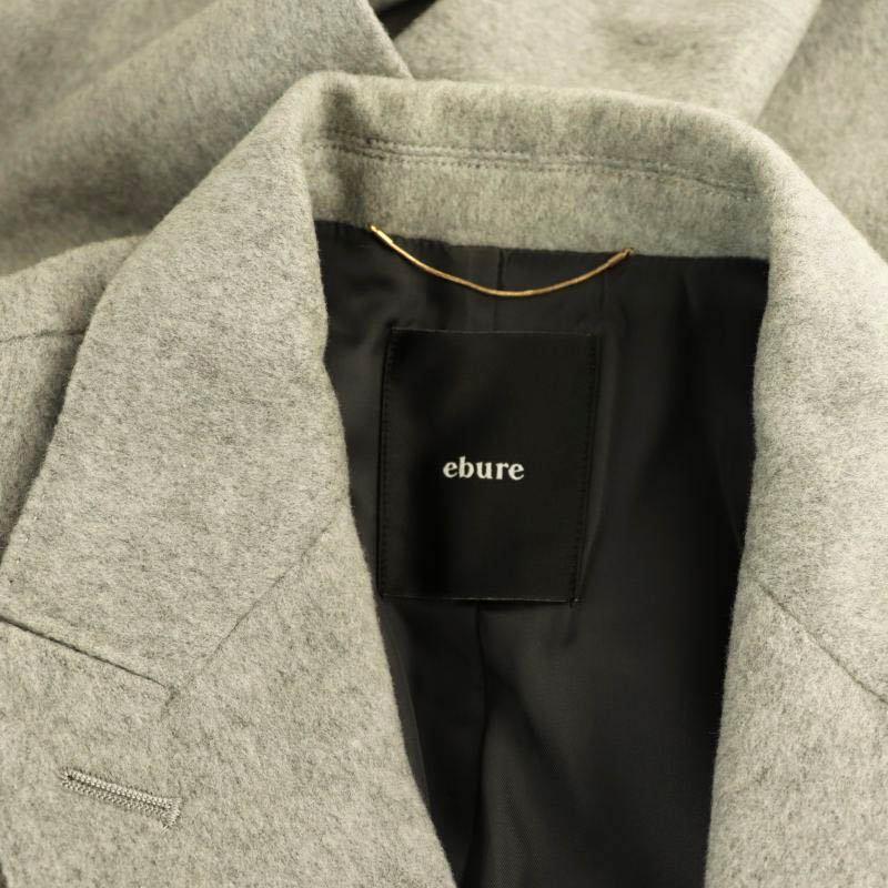 エブール ebure カシミヤダブルブレストジャケット テーラード