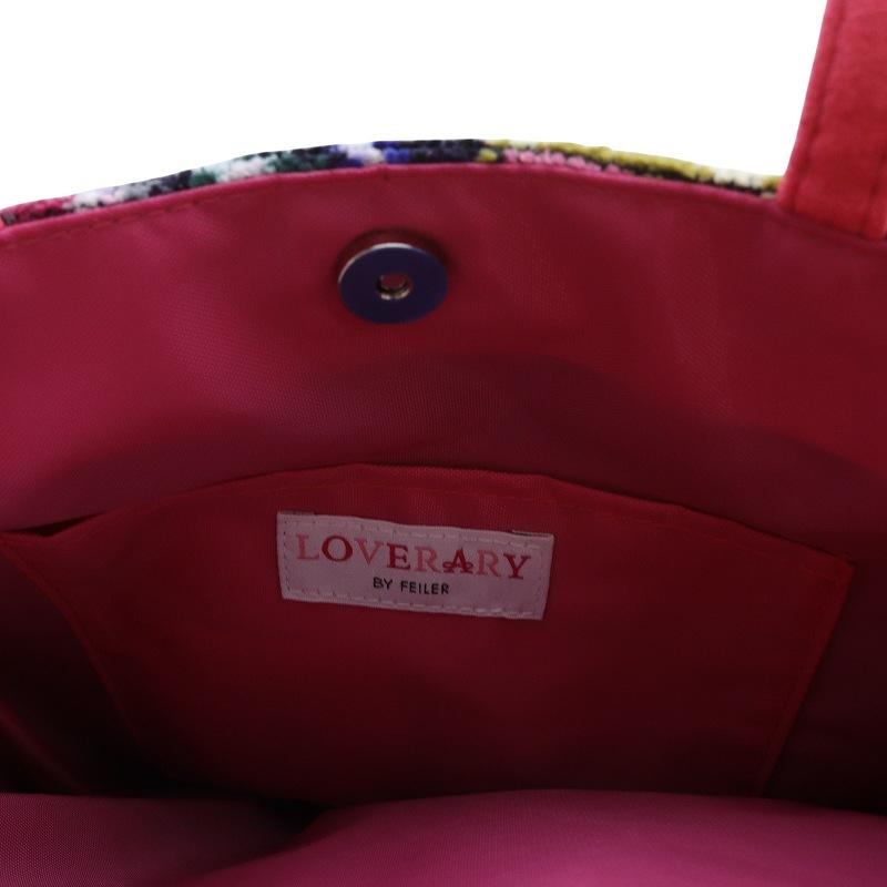 未使用品 フェイラー FEILER ラブラリーバイ ラブラリーネオン トート