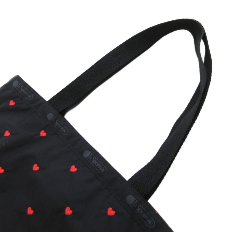 【みーこ】LeSportsac　フレッシュブラックハート　トートバッグ LeSportsac（レスポートサック） スウィートハート トートバッグ