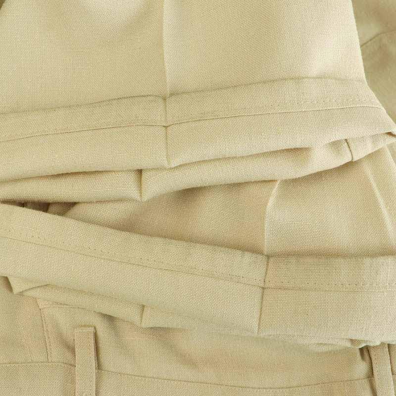 ジルサンダー JIL SANDER シルク混パンツ ワイド スラックス 32  