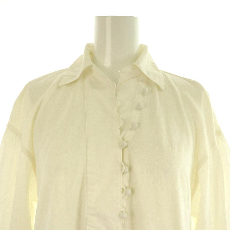 シャツ/ブラウス(長袖/七分) ameri  PUFF SLEEVE COMBINATION TOP アメリヴィンテージ Ameri VINTAGE PUFF SLEEVE COMBINATION TOP