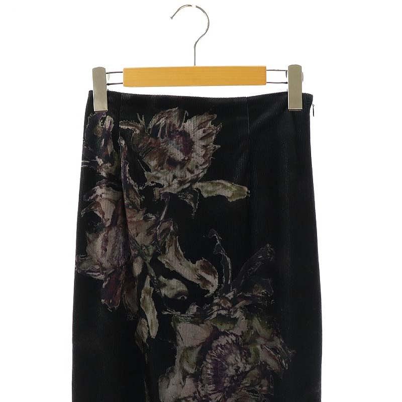 Ameri DRY FLOWER VELOUR SKIRT アメリヴィンテージ Ameri VINTAGE