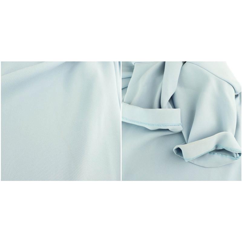 未使用✨ヨーコチャン ロングスリーブヘムペタルブラウス 22年 ホワイト 36 未使用✨ヨーコチャン ロングスリーブヘムペタルブラウス 22年