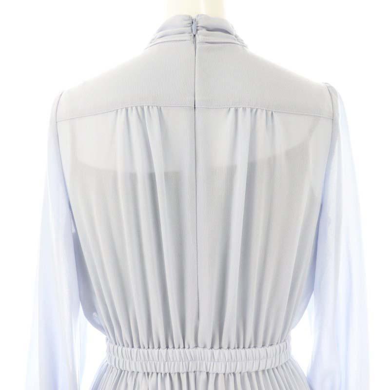 未使用品 アナイ ANAYI シアードビーボウタイプリーツワンピース