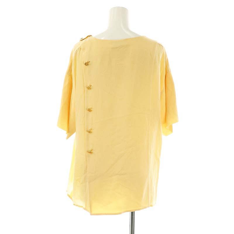 CHANEL シャネル VINTAGE ココマーク刺繍ポケットブラウス 半袖  