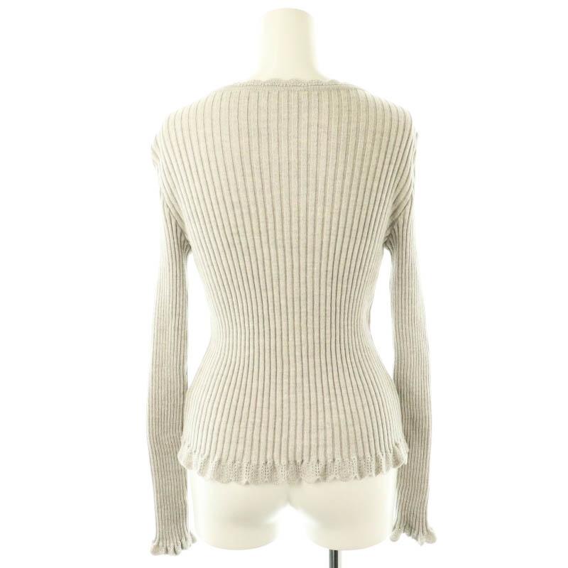 DM掲載 新品タグ付き【Reneルネ】定価44,000円カーディガン36 DM掲載 新品タグ付き【Reneルネ】定価44,カーディガン36