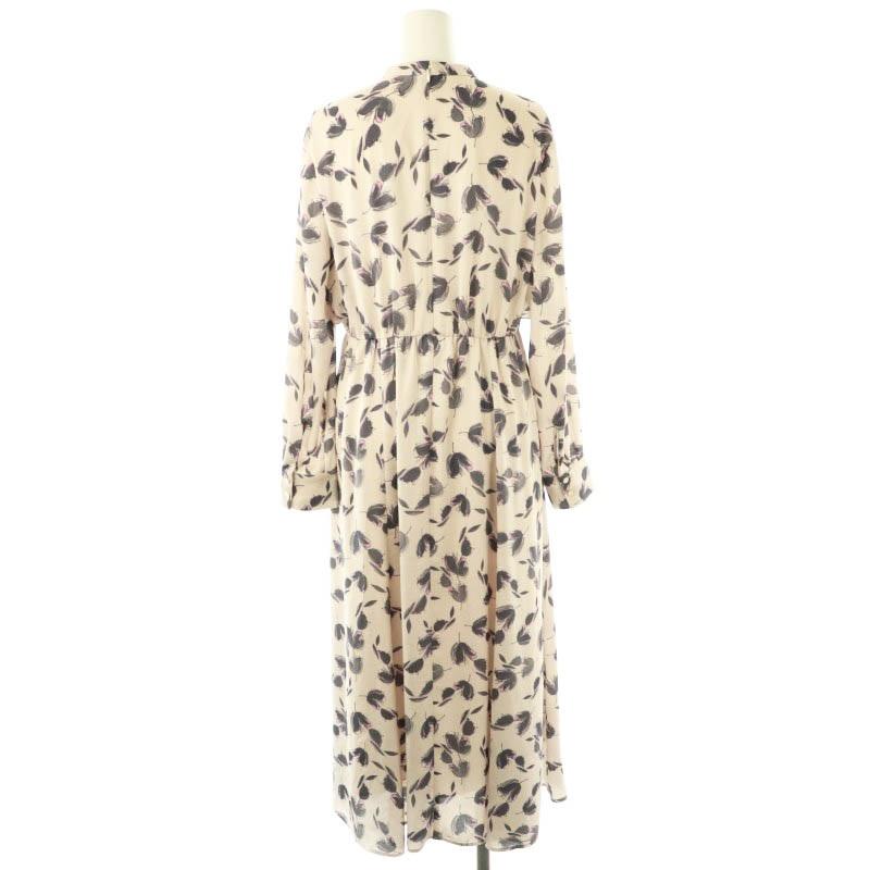 アナイ ANAYI 25SS チューリッププリントフレアワンピース ロング 38