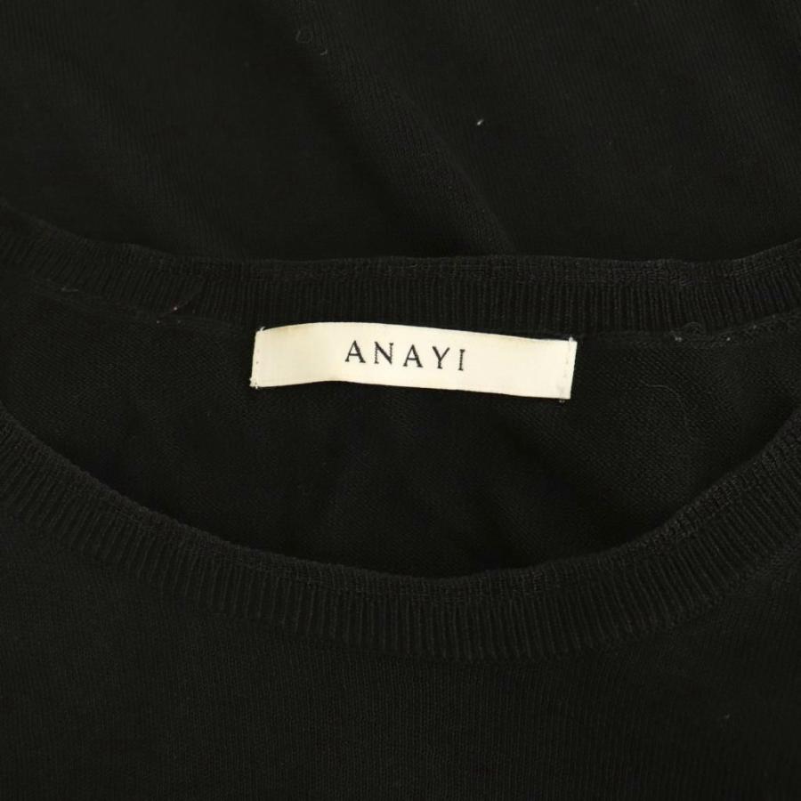 アナイ ANAYI 24SS シアースリーブクループルオーバー