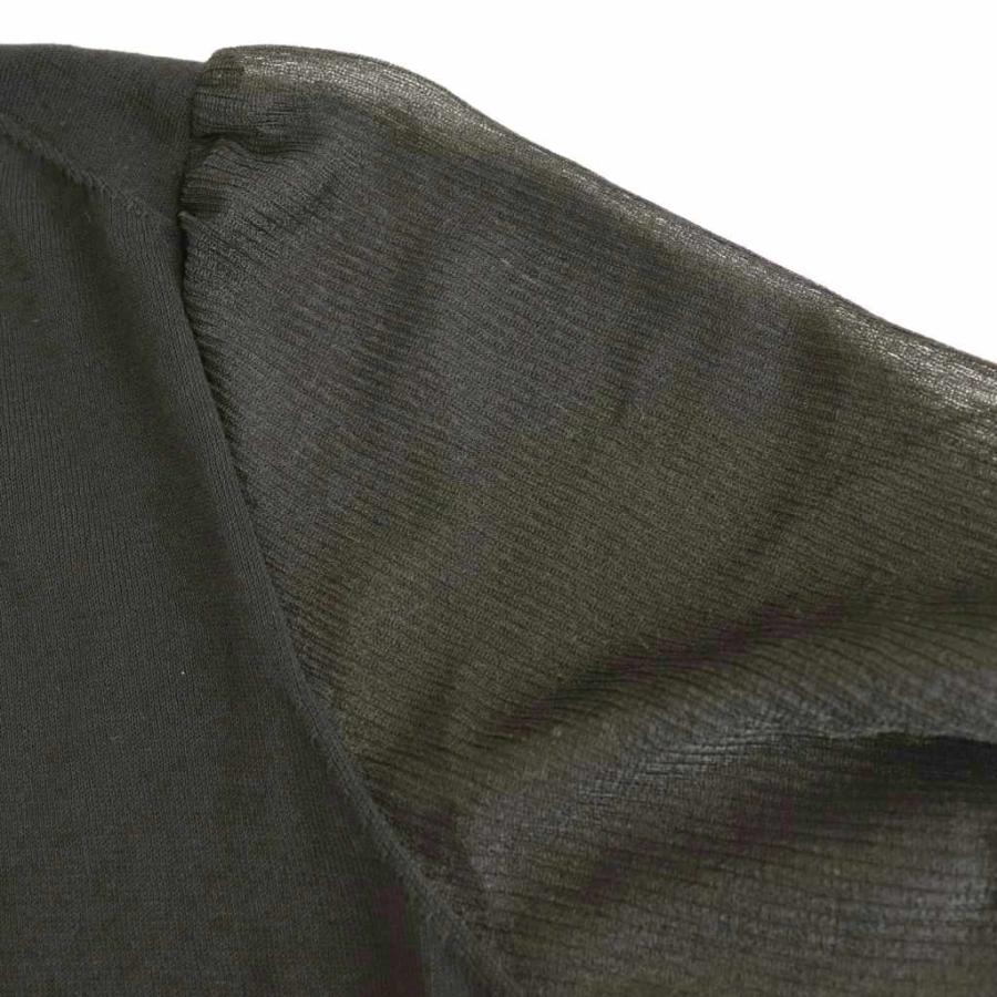 アナイ ANAYI 24SS シアースリーブクループルオーバー