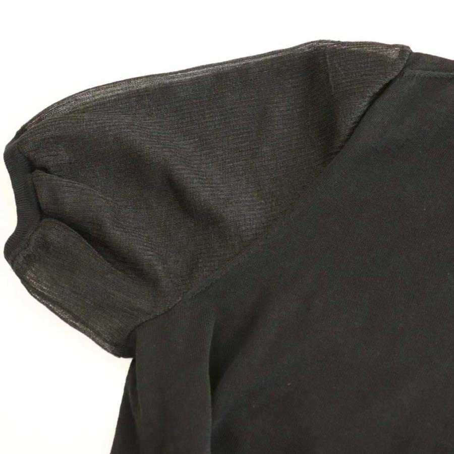 アナイ ANAYI 24SS シアースリーブクループルオーバー