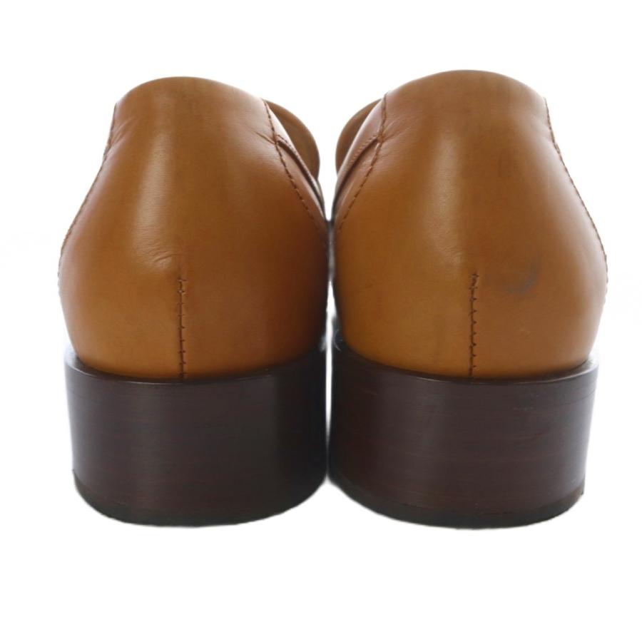 【中古】トッズ TOD'S ビット付ローファー レザー 37 24cm 茶 ブラウン /SR12 レディース トッズ TOD'S ビット付ローファー レザー 37 24cm 茶 ブラウン /SR12