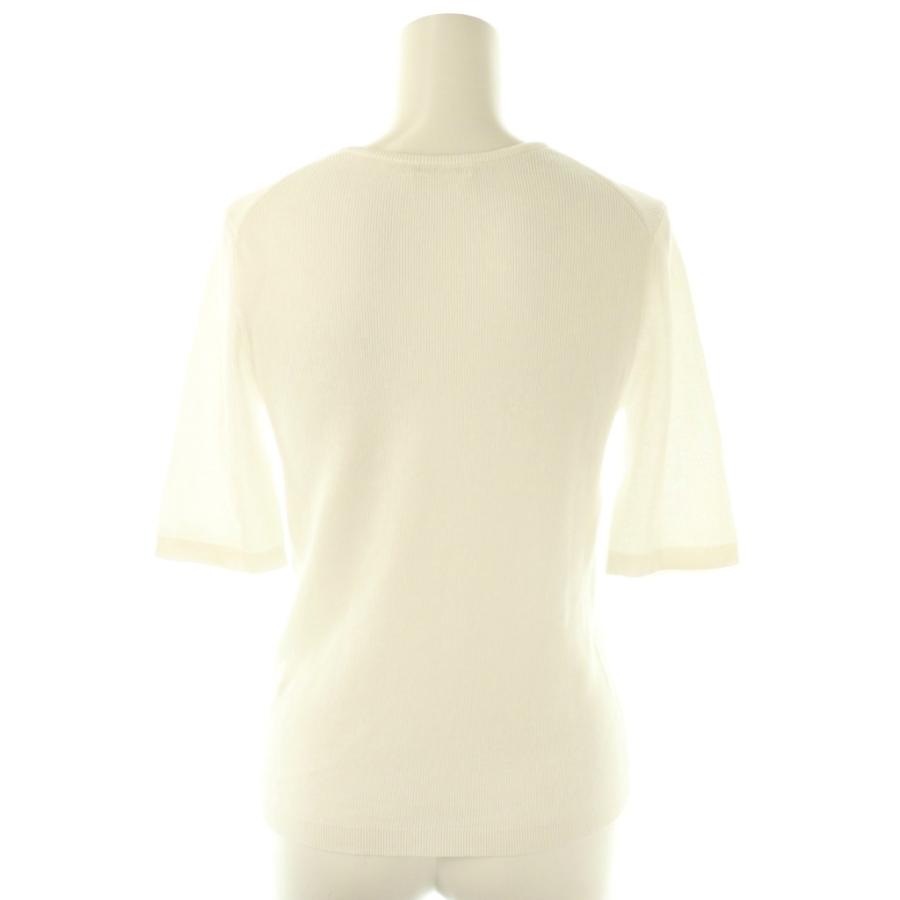 エストネーション ESTNATION 24SS モダールポリVネックニット 