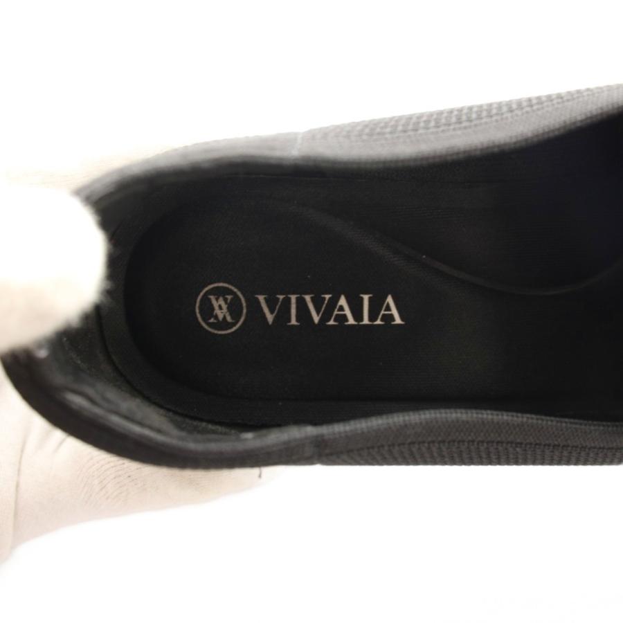 VIVAIA スクエアトゥ パンプス超軽量 フラットシューズ 37 24cm Amazon