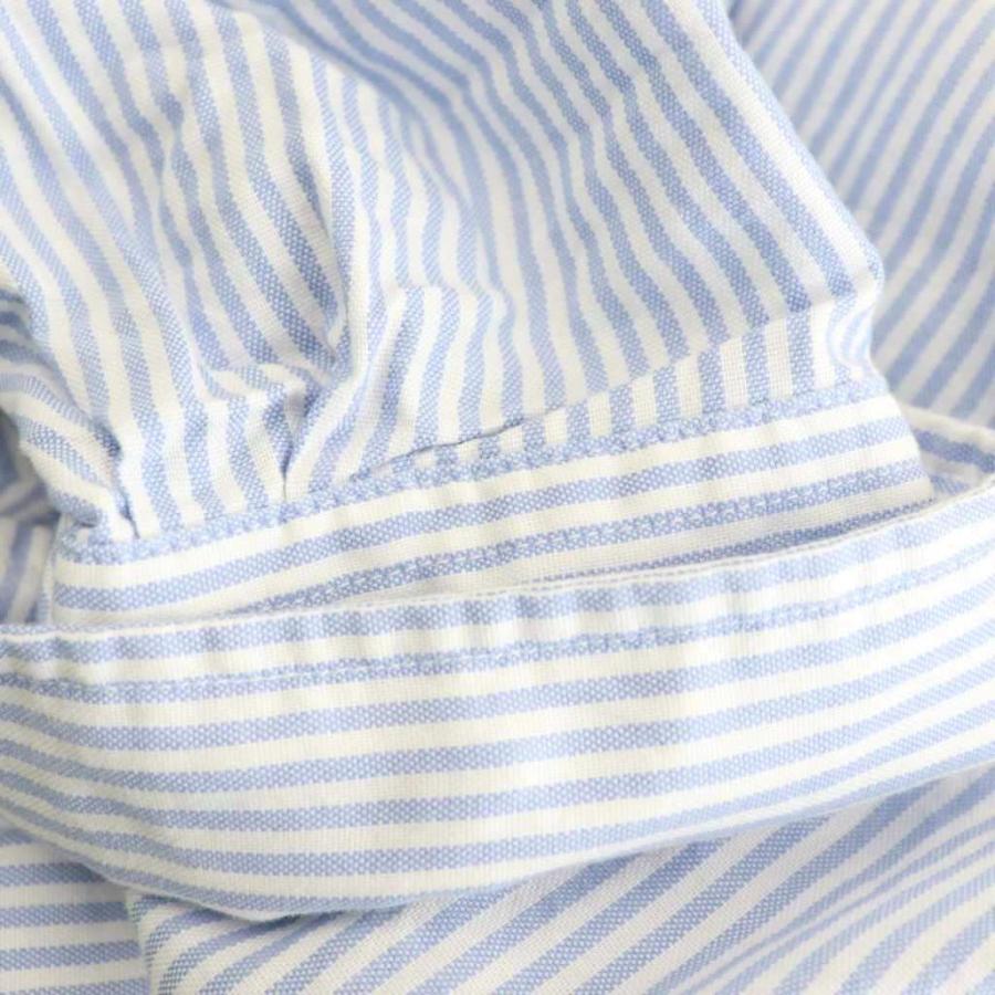 スピック&スパン Spick&Span 23AW オックスルーズシャツ ストライプ 
