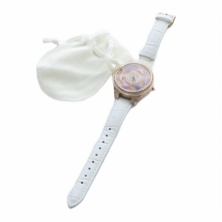 アンコキーヌ AnneCoquine バタフライガーデン 腕時計 2針 白 ホワイト