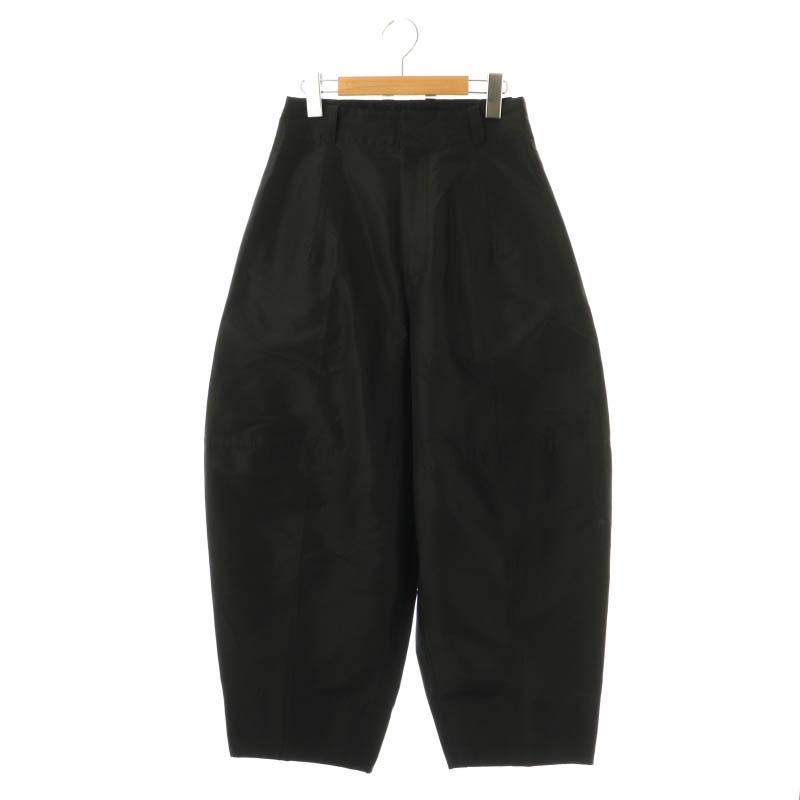 ブラミンク BLAMINK コットンシルクバックポケットパンツ ワイド