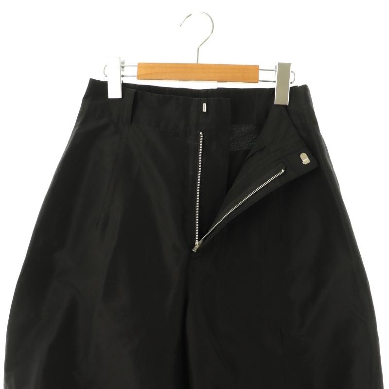 ブラミンク BLAMINK コットンシルクバックポケットパンツ ワイド