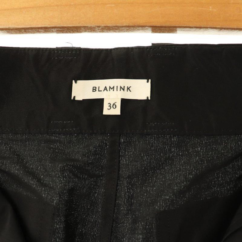 25SS Blamink ブラミンク　バミューダパンツ　黒38サイズ BLAMINK｜ブラミンクのパンツ通販｜ELLE SHOP (エル・ショップ)