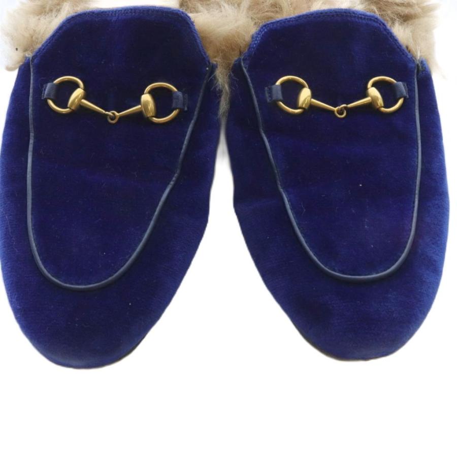 GUCCI（グッチ） プリンスタウンファー ホースビットサンダル ミュール