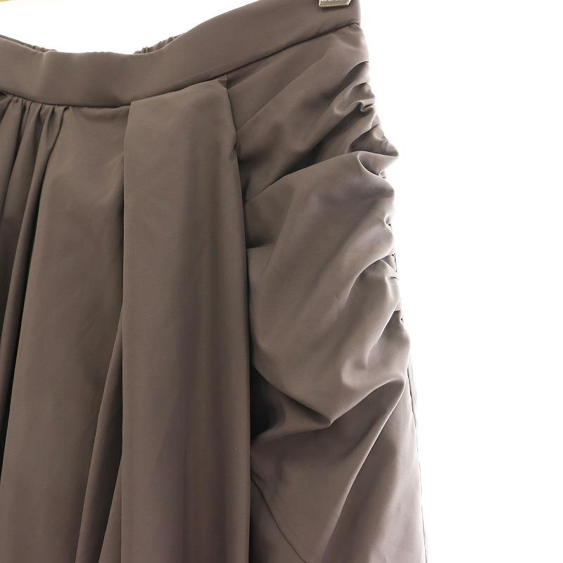 フレイアイディー FRAY I.D 24SS ノットデザインタフタギャザー  