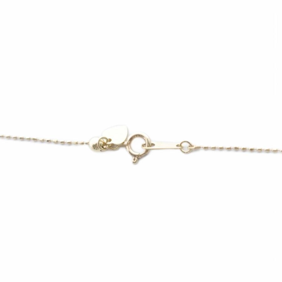 ケルシャンス Quellechance K10 イニシャル M ネックレス イエロー