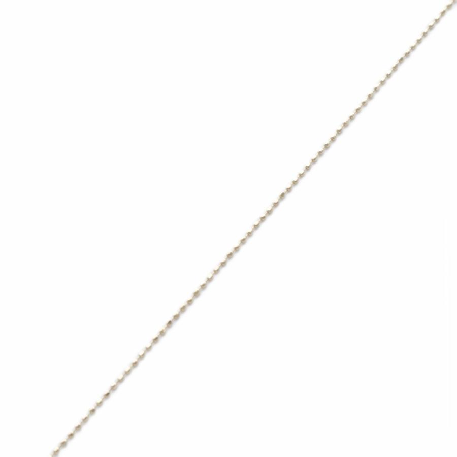 ケルシャンス Quellechance K10 イニシャル M ネックレス イエロー